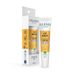 Zonbescherming|Lipverzorging<Celenes Herbal Lipbalm SPF 15 10 ml