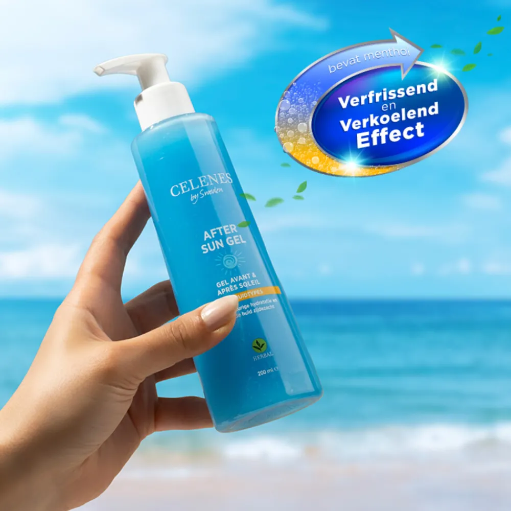 Herbal Pre-After Sun Gel 200 ml^Celenes Hot