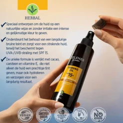 Outlet Herbal Tanning Oil Alle Huidtypes SPF 15 200 ml Zonbescherming