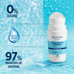 Deodorant<Celenes Thermal Mineral Roller Deodorant Alle Huidtypes 75 ml