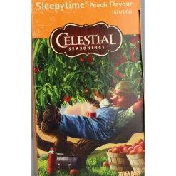 Thee<Celestial Seasonings Sleepy Time Peach Thee 20 stuks