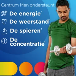 Vitaminen 50+<Centrum Men 50+ Multivitaminen 90 tabletten
