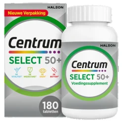 Select 50+ Multivitaminen 180 tabletten^Centrum Hot