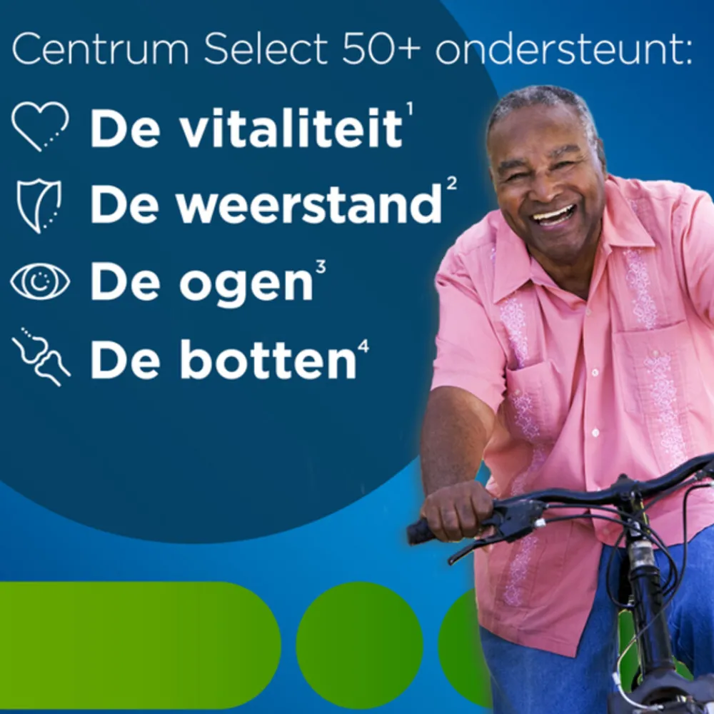 Select 50+ Multivitaminen 180 tabletten^Centrum Hot