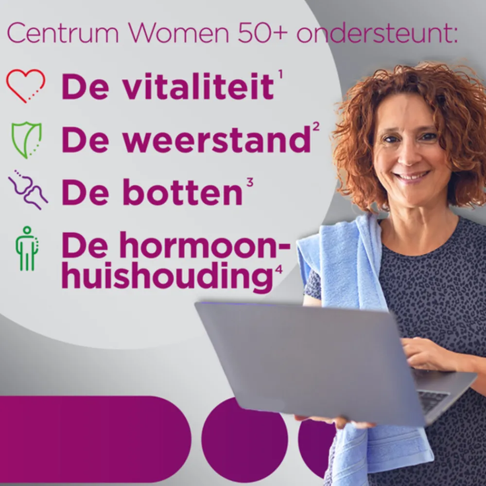 Women 50+ Multivitaminen 90 tabletten^Centrum Discount
