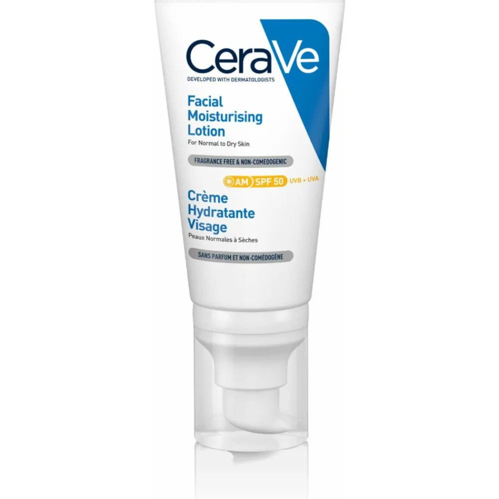 Gezicht<CeraVe Hydraterende Gezichtscrème SPF 50 52 ml