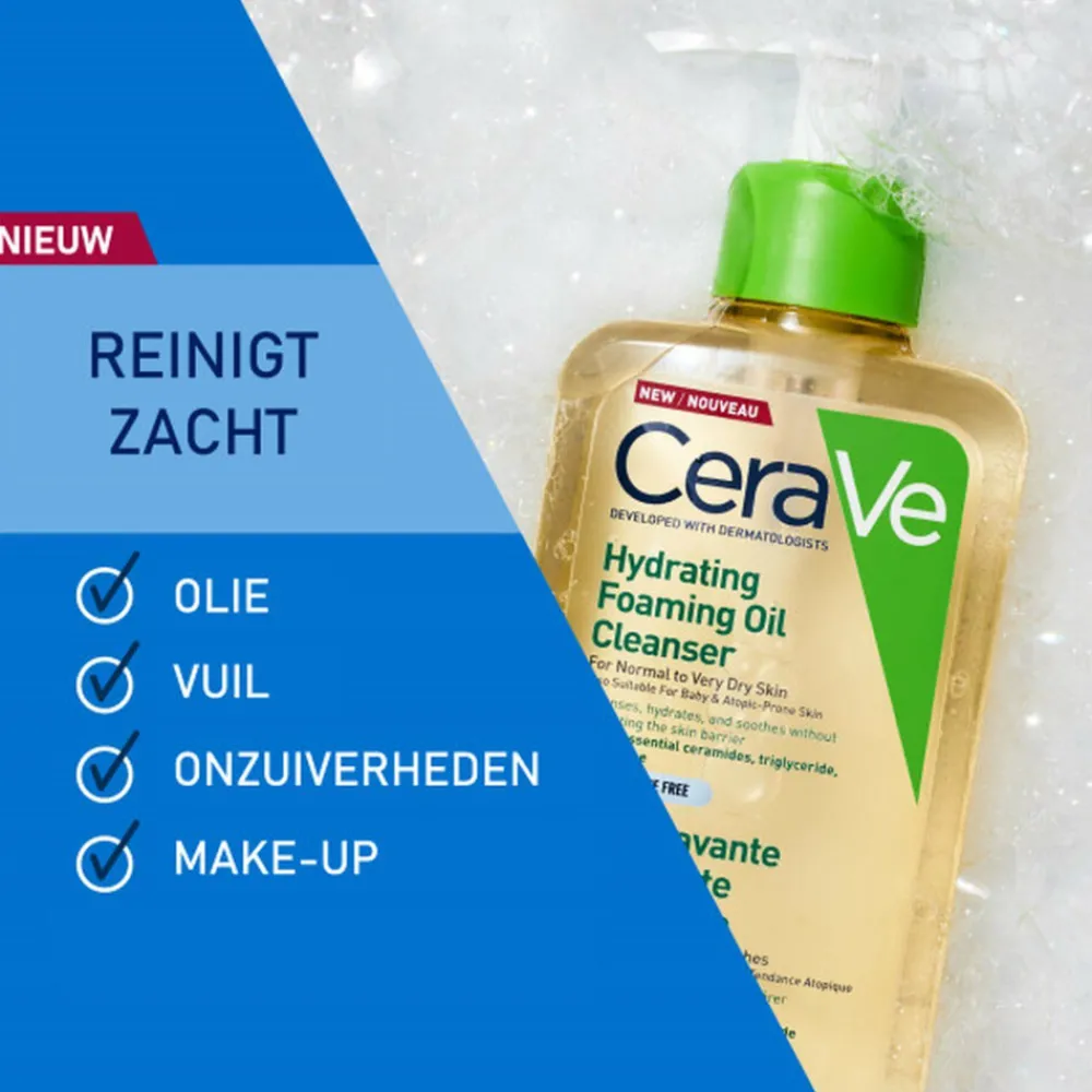 Schuimende Reinigingsolie 236 ml^CeraVe New