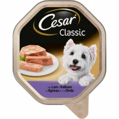 Hondenvoer<Cesar Alu Kalkoen - Lam 150 gr