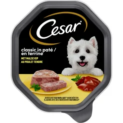 Hondenvoer<Cesar Alu Kip 150 gr