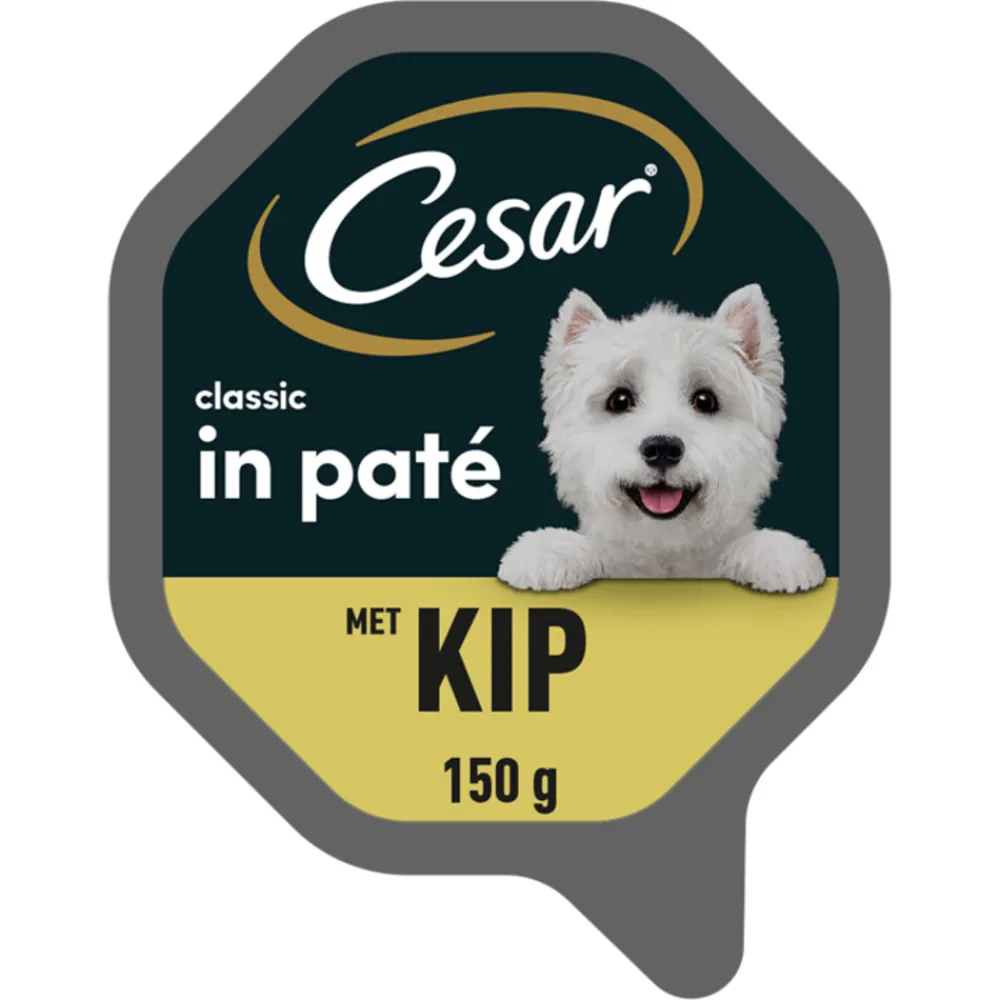 Hondenvoer<Cesar Alu Kip 150 gr