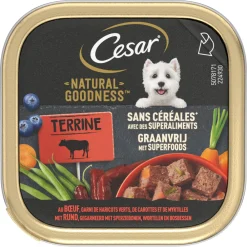 Hondenvoer<Cesar Natural Goodness Alu Paté Rund Graanvrij 100 gr