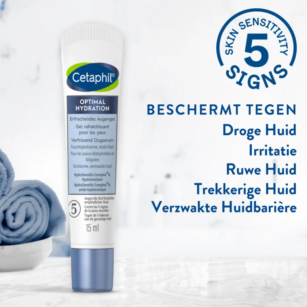 Gezicht<Cetaphil Optimal Hydration Verfrissend Oogserum 15 ml