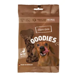 Snacks<Chewies Goodies Hondensnacks Mini Wild 125 gr