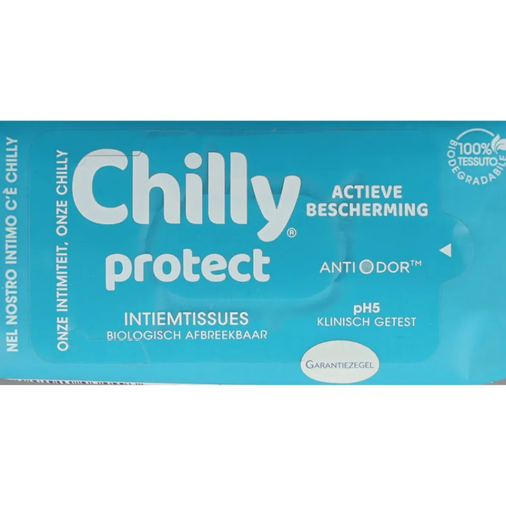 Pocket Intiemtissues Doekjes Protect 12 stuks^Chilly Hot