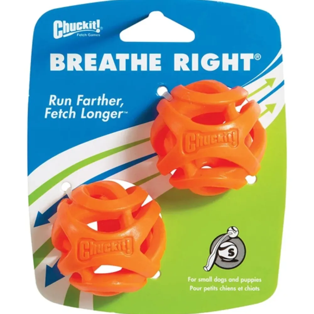 Breathe Right Fetch Ball Medium 2-pack 6 cm Speelgoed