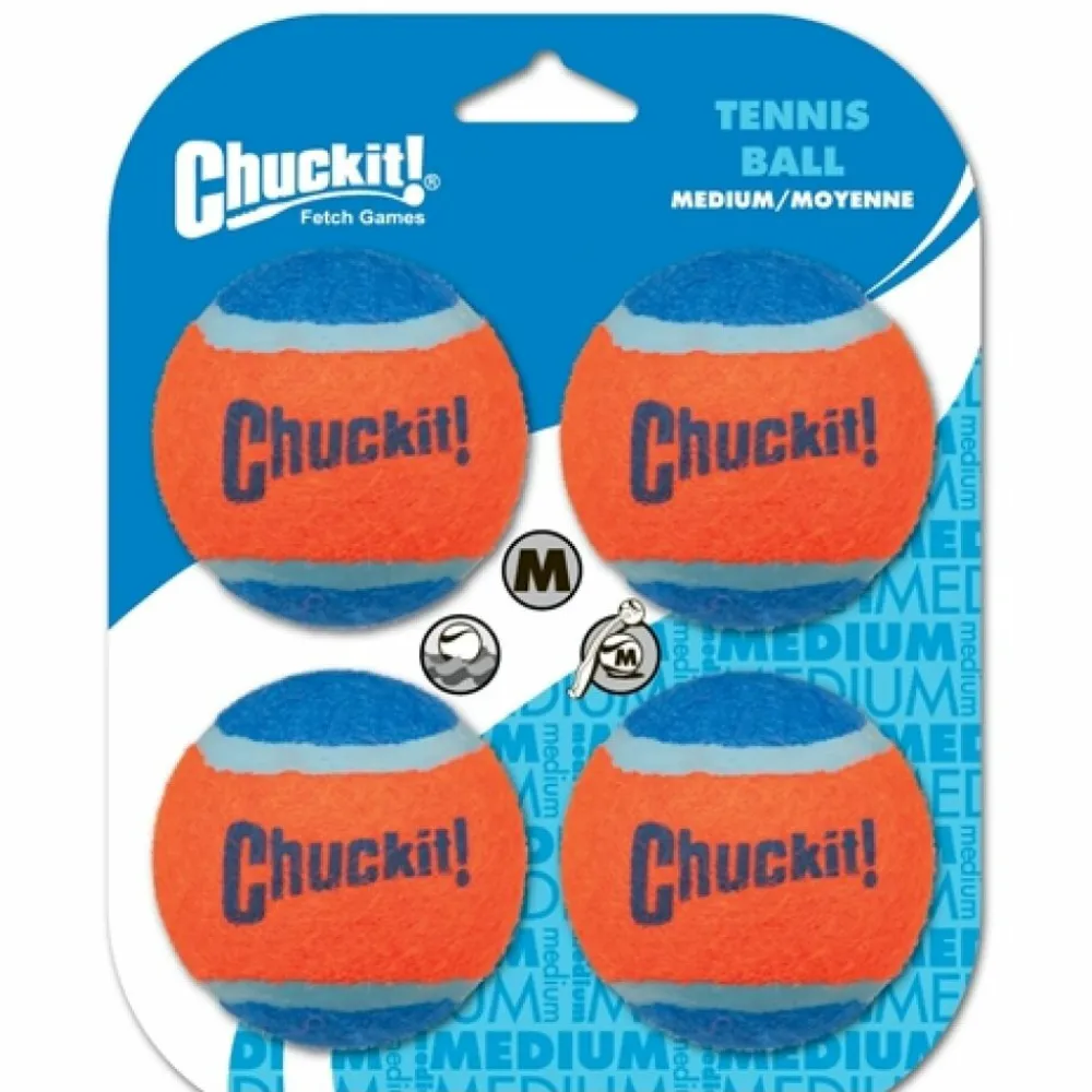 Sale Tennisbal Medium ø 6 cm 4 stuks Speelgoed