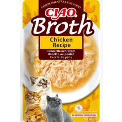 Kattenvoer<Ciao Broth Kattensnack Chicken 40 gr