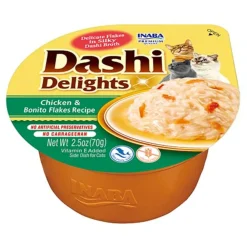 Dashi Delights Kattenvoer Nat Chicken & Bonito Flakes 70 gr^Ciao New