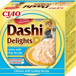 Dashi Delights Kattenvoer Nat Chicken & Scallop 70 gr^Ciao Outlet