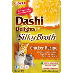 New Dashi Delights Silky Broth Kattenvoer Nat Chicken 40 gr Kattenvoer
