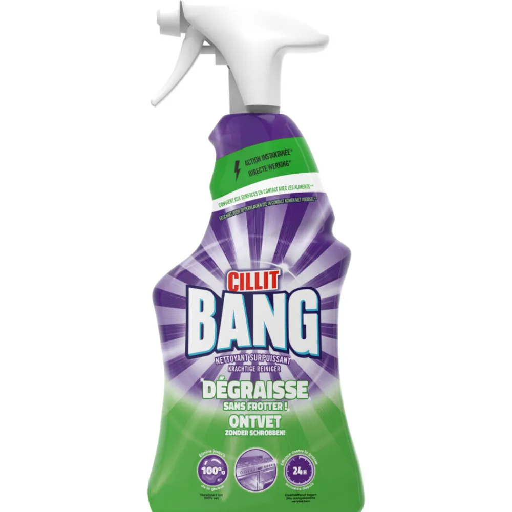 Allesreiniger<Cillit Bang Power Cleaner Schoonmaakspray Universal Ontvetter 750 ml