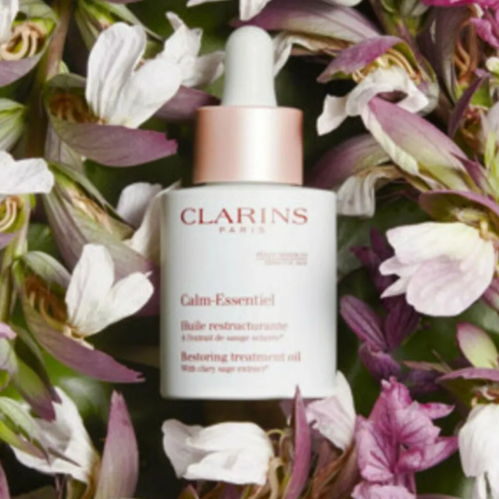 Serum<Clarins Calm-Essentiel Restoring Treatment Gezichtsolie 30 ml
