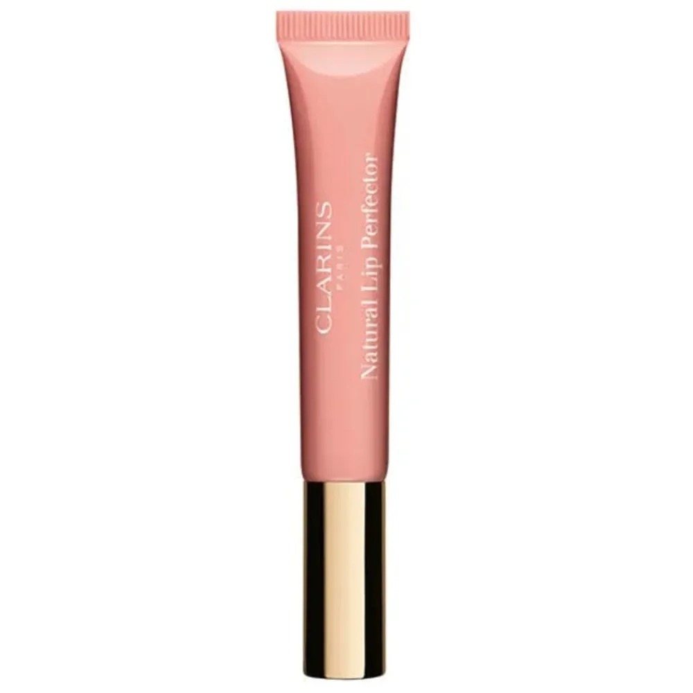 Natural Lip Perfector Lipgloss 02 Apricot Shimmer 12 ml^Clarins New