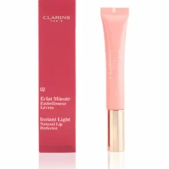 Natural Lip Perfector Lipgloss 02 Apricot Shimmer 12 ml^Clarins New