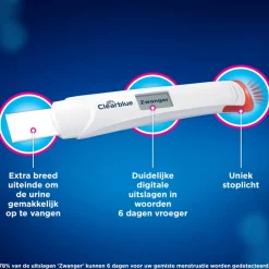 Zwangerschapstest Ultravroeg Digitaal^Clearblue Sale