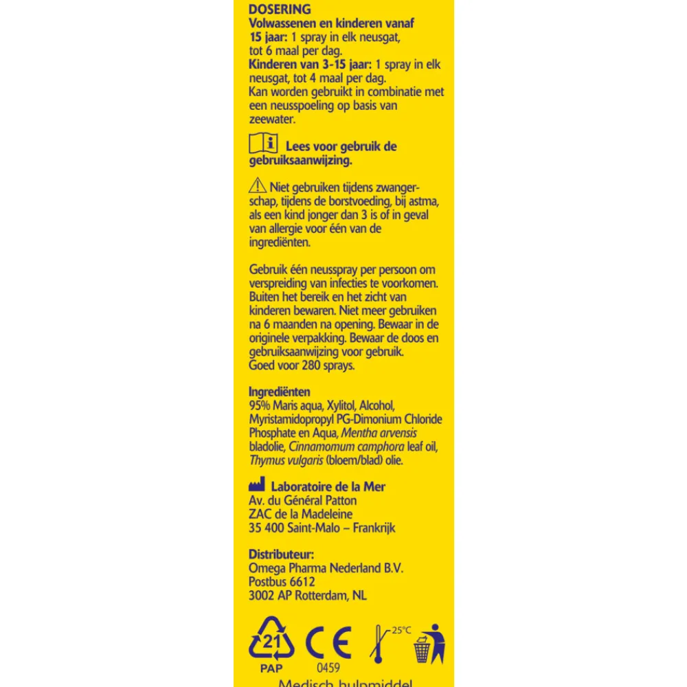 Neusspray 4 in 1 20 ml^Coldrex Outlet