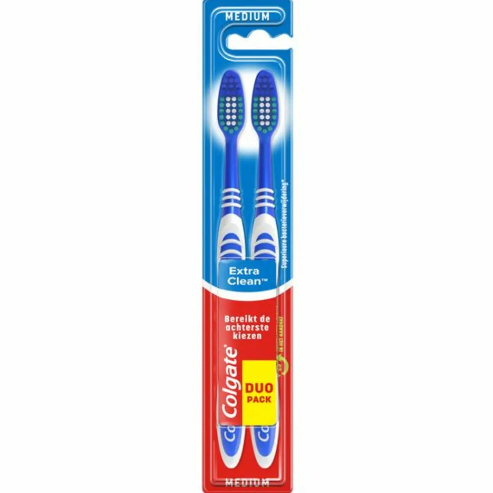 Tandenborstel Extra Clean Medium 2 stuks^Colgate Clearance