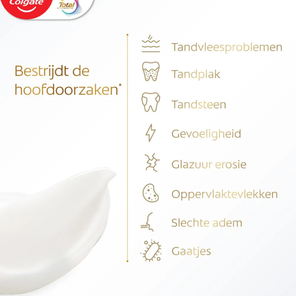 Spoelen & Poetsen<Colgate Tandpasta Total Original 75 ml