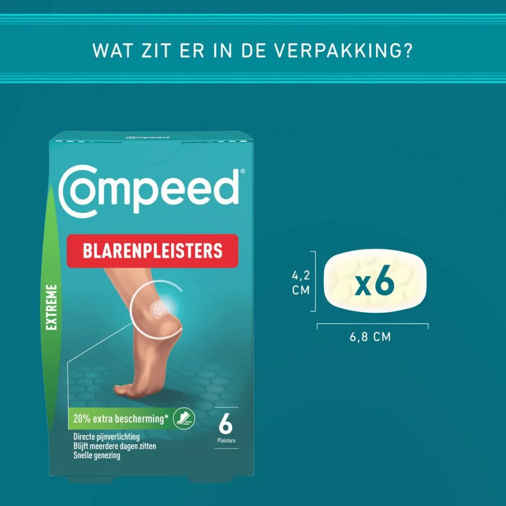 Blarenpeister Extreme 6 stuks^Compeed New