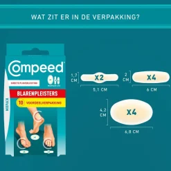 Voetverzorging<Compeed Blarenpeister Mix Pack 10 stuks