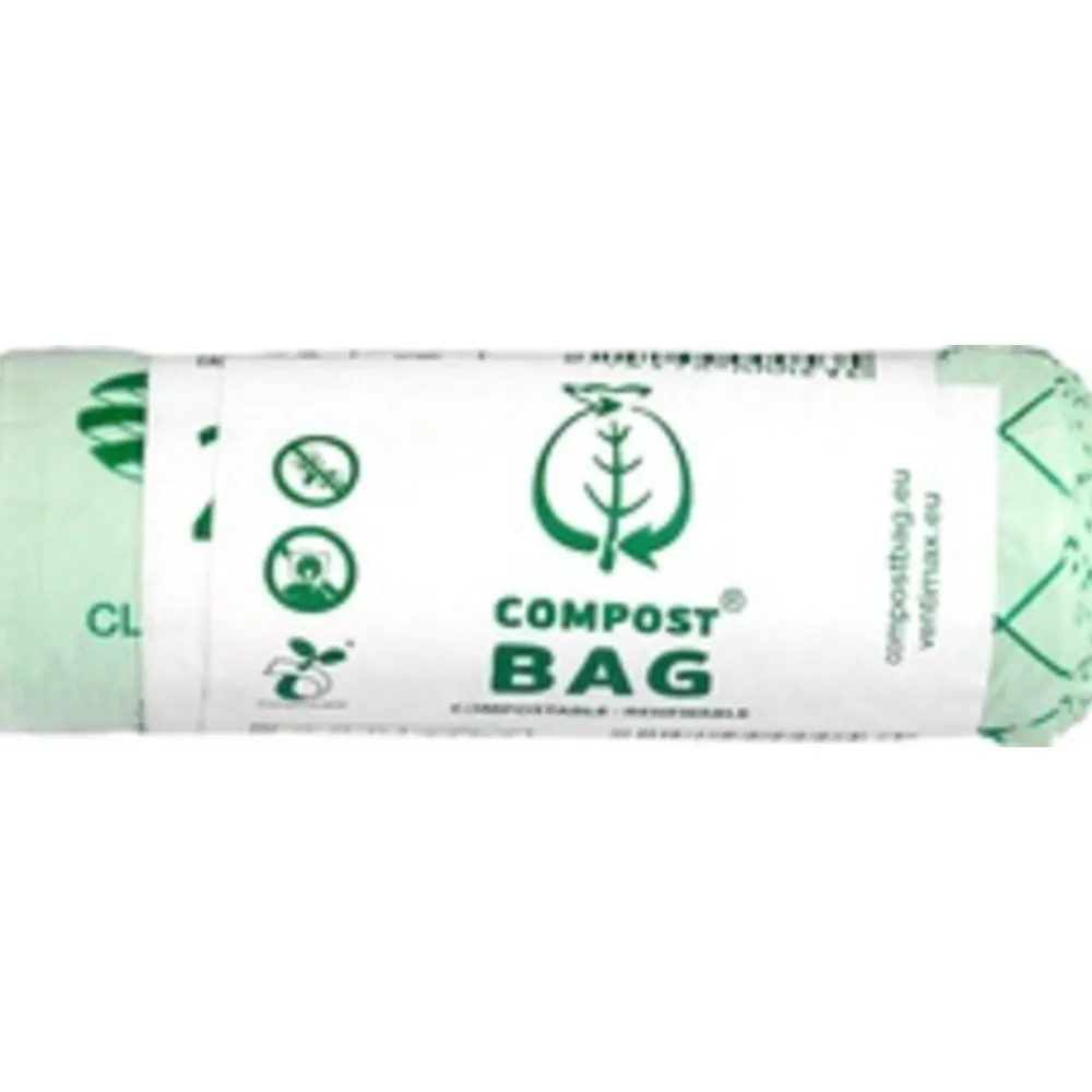 Afvalzak Composteerbaar 10 liter 20 stuks^Compost Bag Best