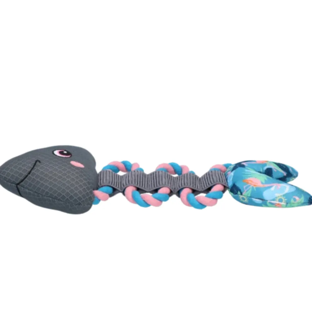 Online Koelspeelgoed Pull me! Fishy Rope Speelgoed