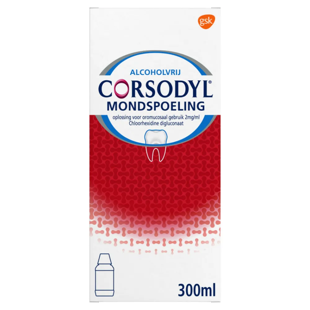 Mondspoeling 300 ml^Corsodyl New