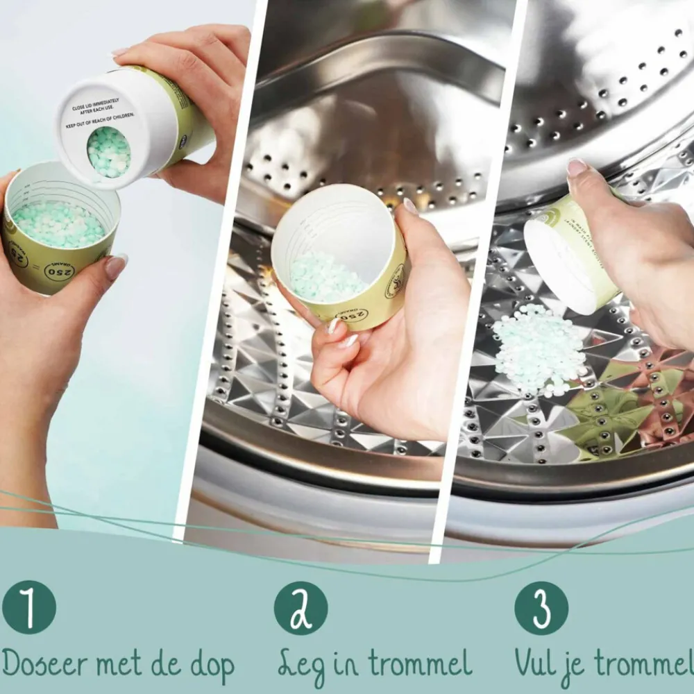 Geurbooster 25 Wasbeurten Navulling Lentefris 250 gr^Cosmeau Outlet