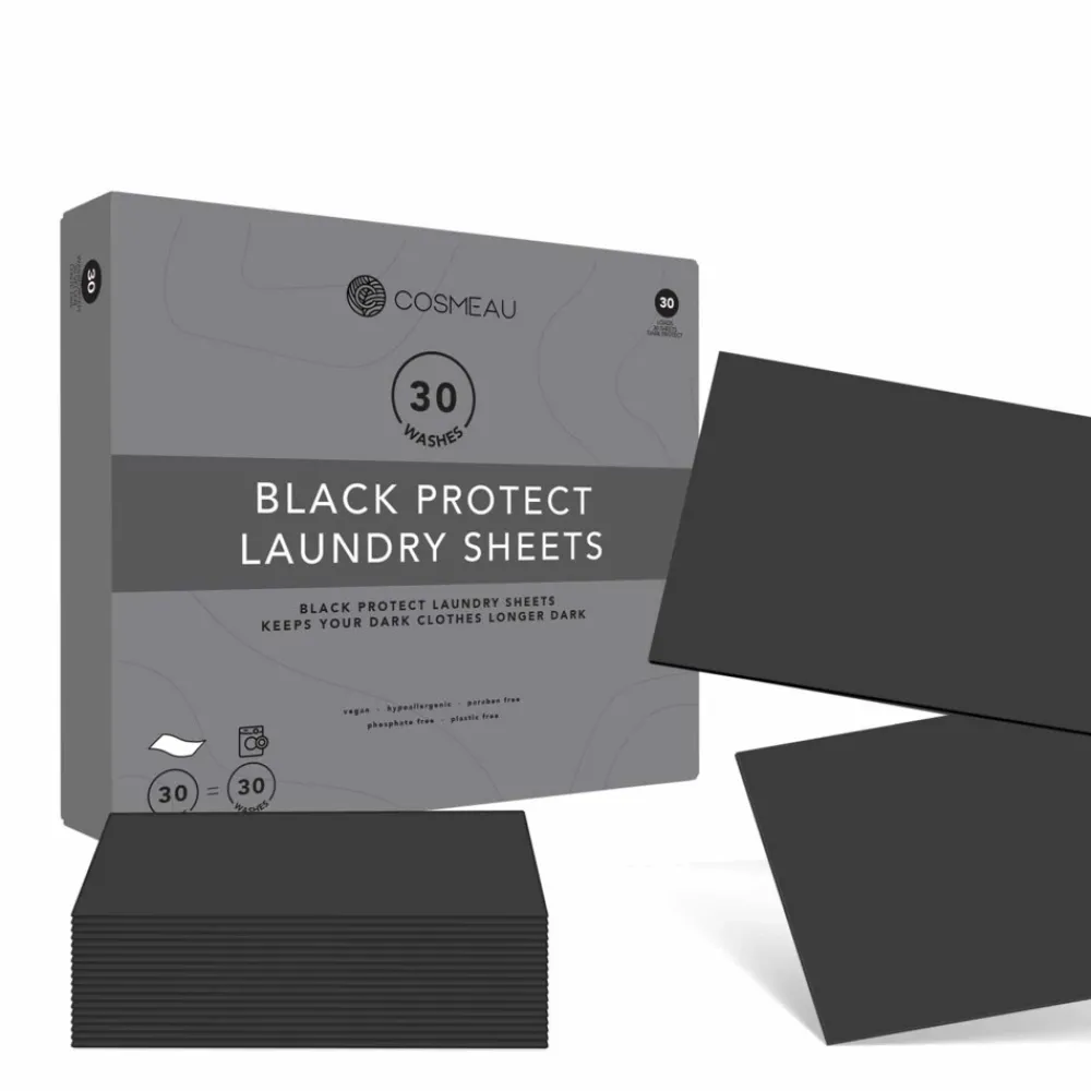 Kleurbeschermers Wasstrips 30 Wasbeurten Zwart 30 wasbeurten^Cosmeau Clearance