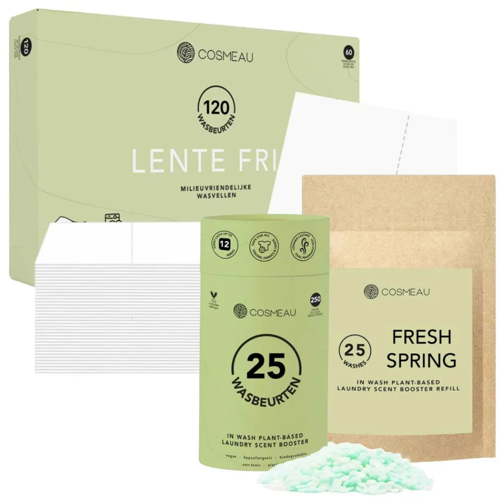 Geurboosters|Wasmiddel<Cosmeau Lentefris 120 Wasbeurten Was Pakket