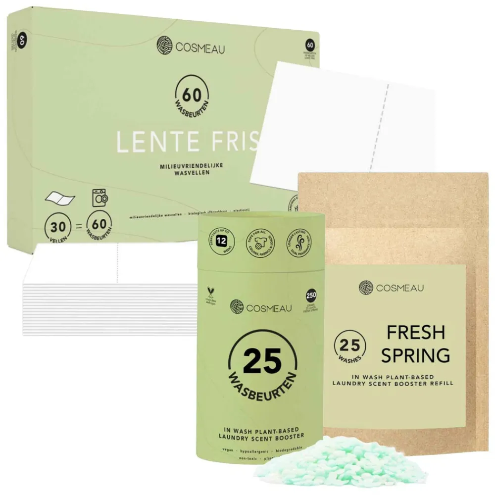 Clearance Lentefris 60 Wasbeurten Was Pakket Geurboosters|Wasmiddel