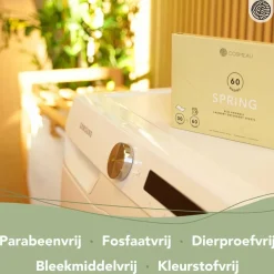 Wasmiddel<Cosmeau Proefpakket Wasstrips 60 Wasbeurten Lentefris, Zeebries en Lavendel 1 set
