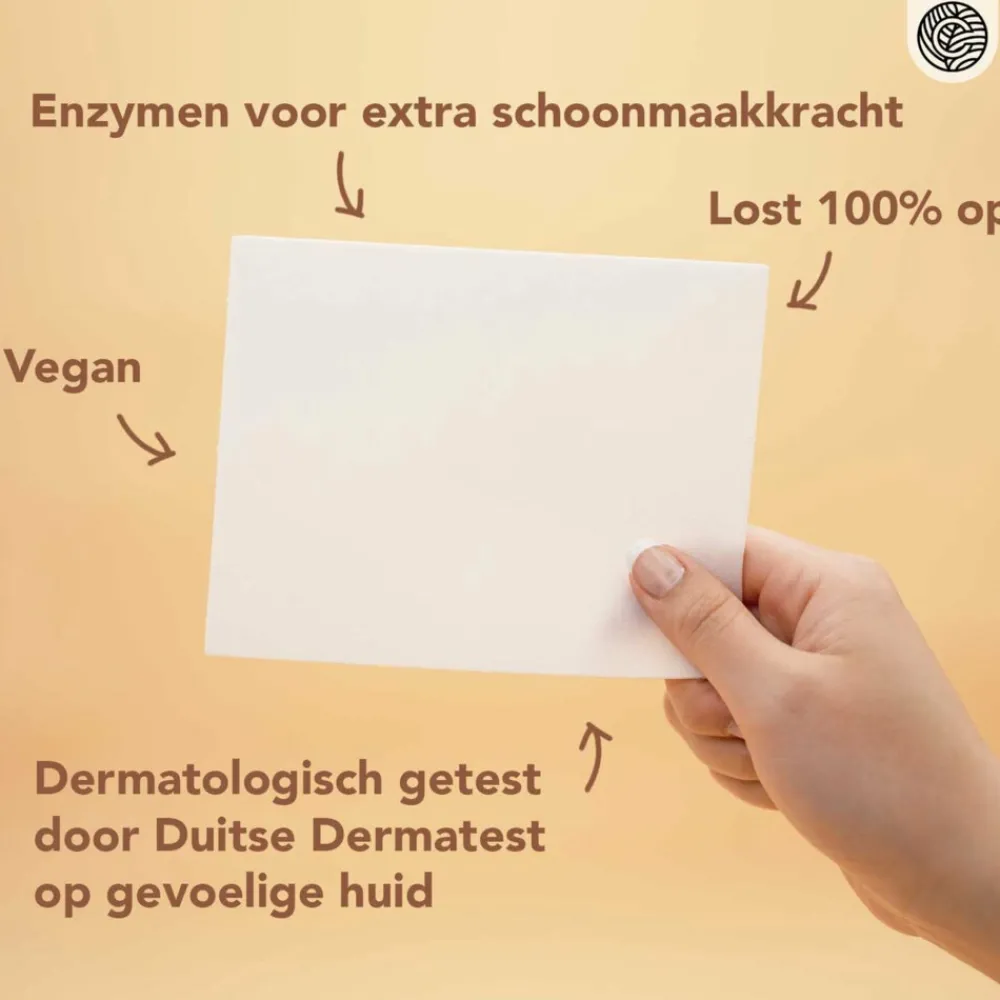 Wasmiddel<Cosmeau Wasstrips Kersenbloesem 120 wasbeurten