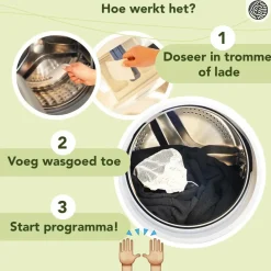 Wasmiddel<Cosmeau Wasstrips Kersenbloesem 120 wasbeurten