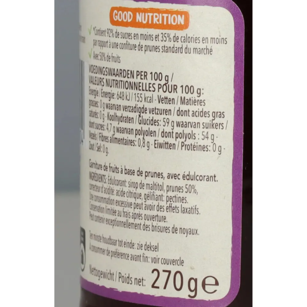 Beleg<Céréal Fruitbeleg Pruimen 270 gr