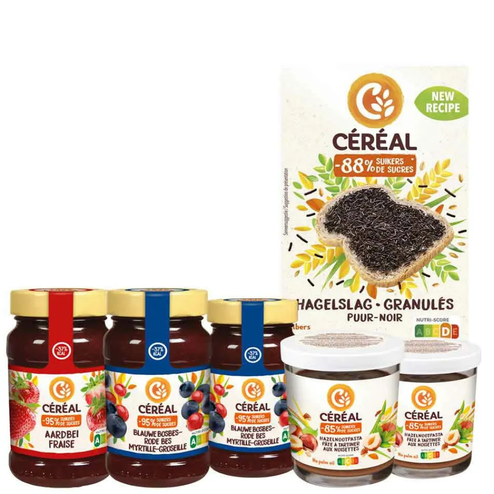 Zoet Beleg - Minder Suiker Pakket^Céréal Best