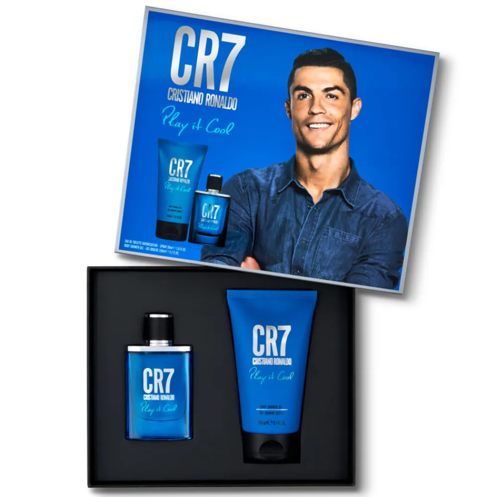 Voor Hem<Cristiano Ronaldo CR 7 Play It Cool Geschenkset Eau de Toilette + Douchegel 1 set