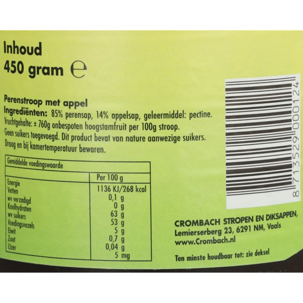 Clearance Perenstroop 450 gr Beleg