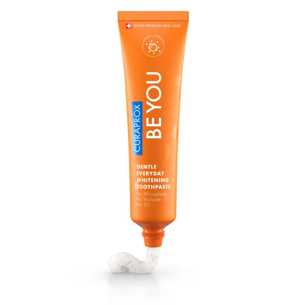 Be You Tandpasta Perzik en Abrikoos 60 ml Spoelen & Poetsen