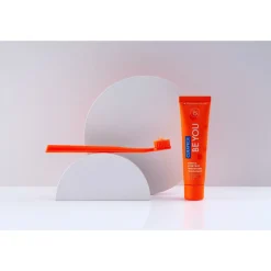 Be You Tandpasta Perzik en Abrikoos 60 ml Spoelen & Poetsen